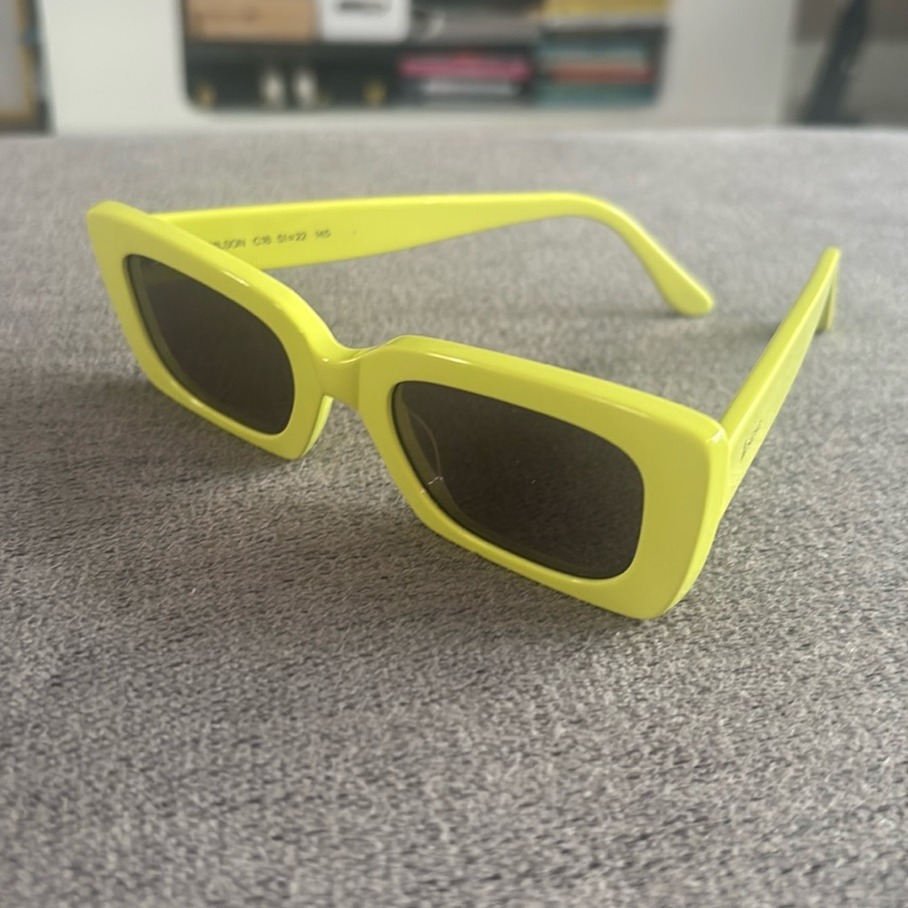 Illesteva yellow sunglasses